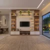 Aaniz Multi-Shelf TV Entertainment Wall Unit
